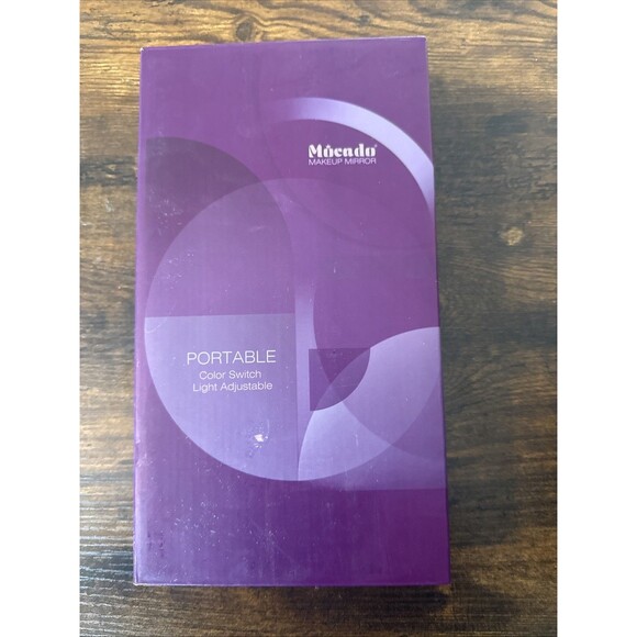 Movado Makeup Mirror 6 Inch Magnifying Mirror - Picture 2 of 4